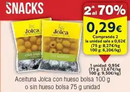 FROIZ Aceituna Jolca con hueso bolsa oferta