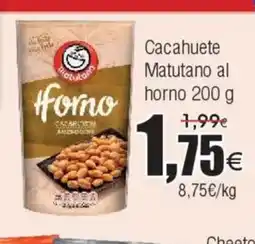 FROIZ Cacahuete Matutano al horno oferta