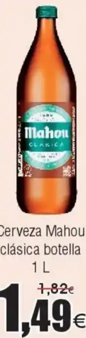 FROIZ MAHOU Cerveza clásica botella oferta