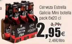 FROIZ ESTRELLA GALICIA Cerveza Mini botella oferta