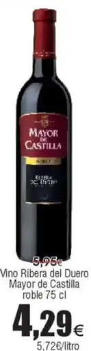FROIZ MAYOR DE CASTILLA Vino Ribera del Duero roble oferta
