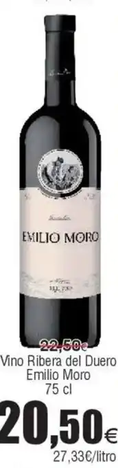 FROIZ EMILIO MORO Vino Ribera del Duero oferta