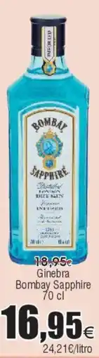 FROIZ BOMBAY SAPPHIRE Ginebra oferta