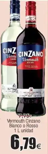 FROIZ CINZANO Vermouth Bianco o Rosso oferta