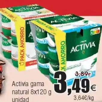 FROIZ ACTIVIA gama natural oferta