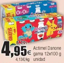 FROIZ ACTIMEL Danone gama oferta