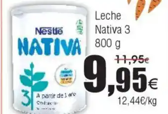 FROIZ NESTLE Nativa leche nativa 3 oferta