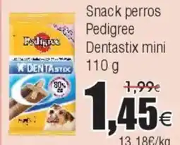 FROIZ DENTA STOX Snack perros Pedigree Dentastix mini Fedigres oferta