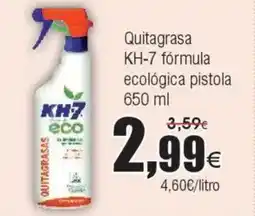FROIZ KH-7 Quitagras fórmula ecológica pistola oferta