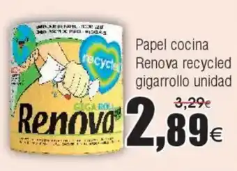 FROIZ RENOVA Papel cocina recycled gigarrollo oferta