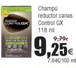 FROIZ CONTROLGX Champú reductor canas Control GX oferta