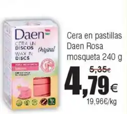 FROIZ DAEN Cera en pastillas Rosa mosqueta oferta