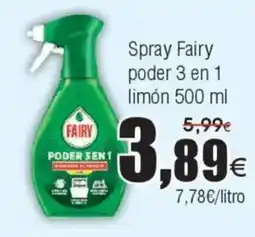 FROIZ FAIRY Spray poder 3 en 1 limón oferta