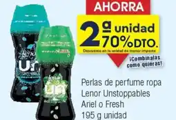 FROIZ Perlas de perfume ropa Lenor Unstoppables Ariel o Fresh oferta