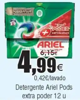 FROIZ ARIEL Detergente Pods extra poder 12 u oferta