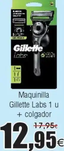 FROIZ GILLETTE Maquinilla Labs 1 u + colgador oferta