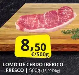 Supermercados MAS Lomo de cerdo ibérico fresco oferta