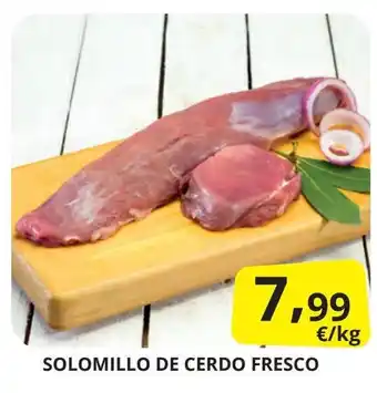 Supermercados MAS Solomillo de cerdo fresco oferta