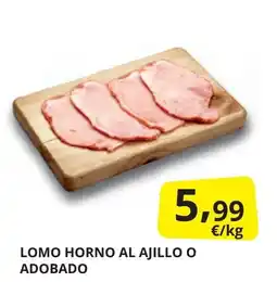 Supermercados MAS Lomo horno al ajillo o adobado oferta