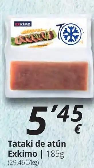Supermercados MAS EXKIMO Tataki de atún oferta