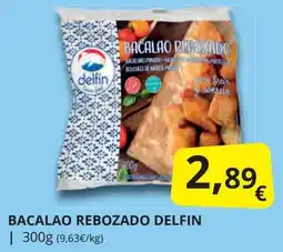 Supermercados MAS DELFIN Bacalao rebozado oferta