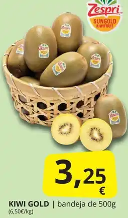 Supermercados MAS ZESPRI Kiwi gold oferta