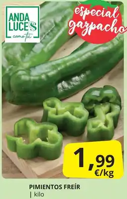 Supermercados MAS Pimientos freír oferta