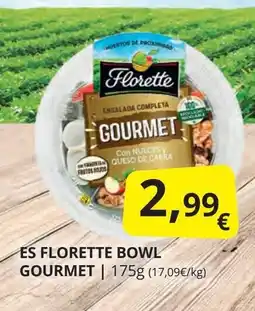 Supermercados MAS FLORETTE Es bowl gourmet oferta