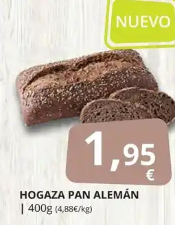 Supermercados MAS Hogaza pan alemán oferta