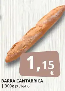 Supermercados MAS Barra cantabrica oferta