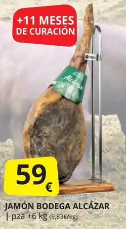 Supermercados MAS Jamón bodega alcázar oferta