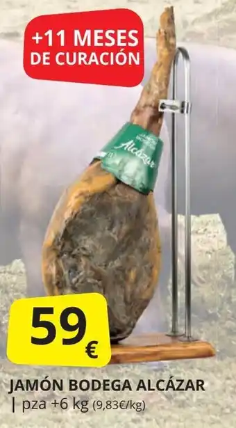 Supermercados MAS Jamón bodega alcázar oferta