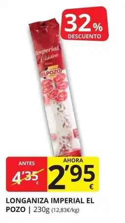 Supermercados MAS ELPOZO Longaniza imperial oferta