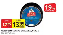 Supermercados MAS GARCIA BAQUERO Queso semicurado oferta