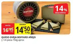 Supermercados MAS Queso oveja boffard añejo oferta