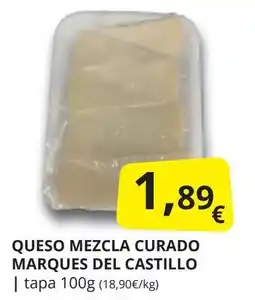 Supermercados MAS Queso mezcla curado marques del castillo oferta