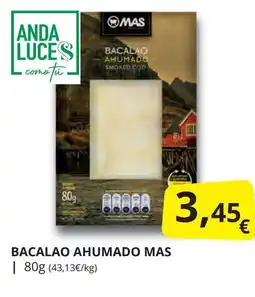 Supermercados MAS MAS Bacalao ahumado oferta