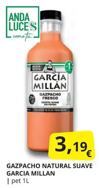 Supermercados MAS GARCIA MILLAN Gazpacho natural suave oferta