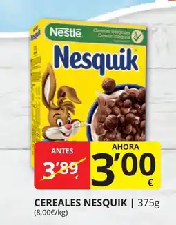 Supermercados MAS NESTLE Nesquik  cereales oferta