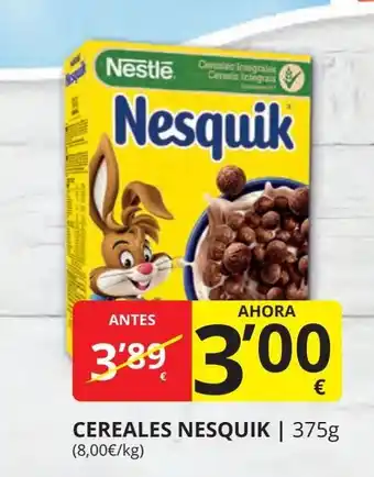 Supermercados MAS NESTLE Nesquik  cereales oferta