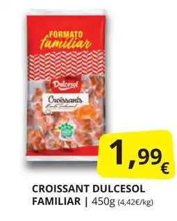 Supermercados MAS DULCESOL Croissant familiar oferta