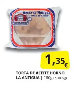 Supermercados MAS HORNO LA ANTIGUA Torta de aceite oferta
