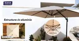 BricoCentro Parasol excéntrico 3x3 oferta