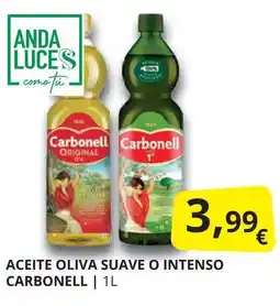 Supermercados MAS CARBONELL Aceite oliva suave o intenso oferta