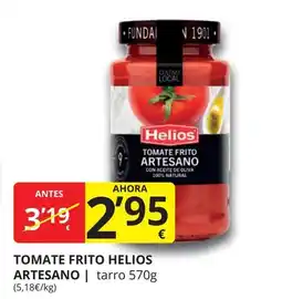 Supermercados MAS HELIOS Tomate frito artesano oferta