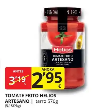 Supermercados MAS HELIOS Tomate frito artesano oferta