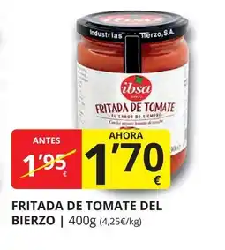 Supermercados MAS IBSA Fritada de tomate del bierzo oferta