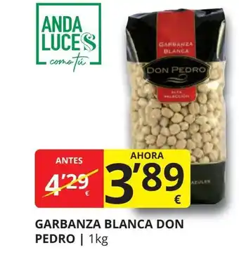 Supermercados MAS DON PEDRO Garbanza blanca oferta