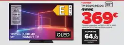 Carrefour Toshiba - tv 55qv3463dg oferta