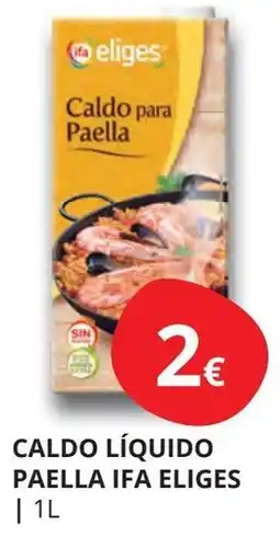 Supermercados MAS IFA ELIGES Caldo líquido paella oferta